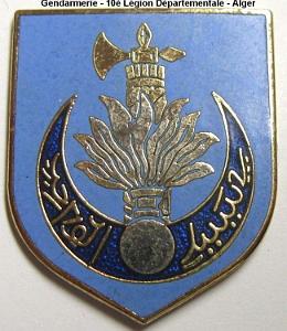 Gendarmerie 10e legion Departementale Alger